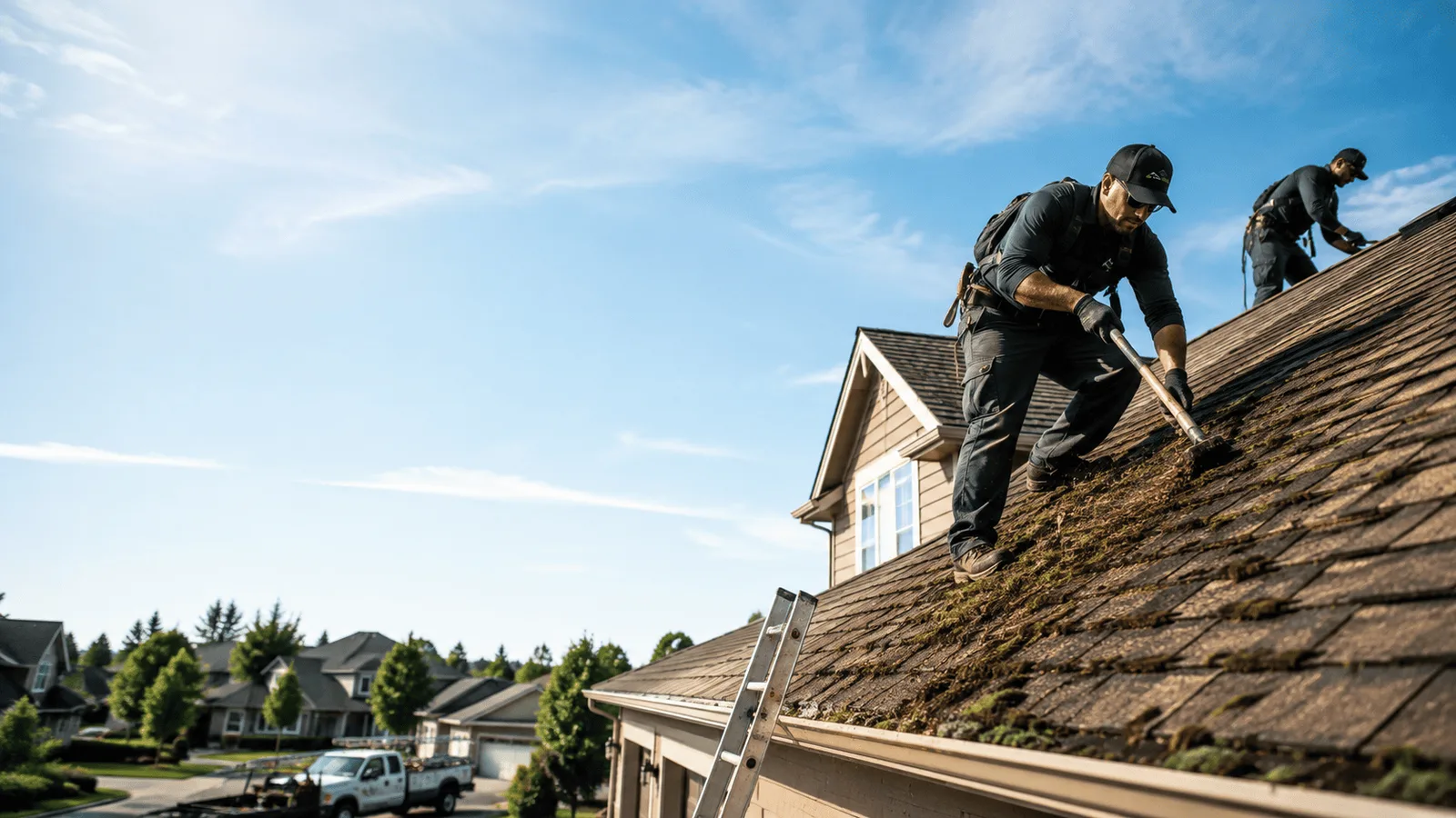 Roof Moss Removal in La Center, KY near me